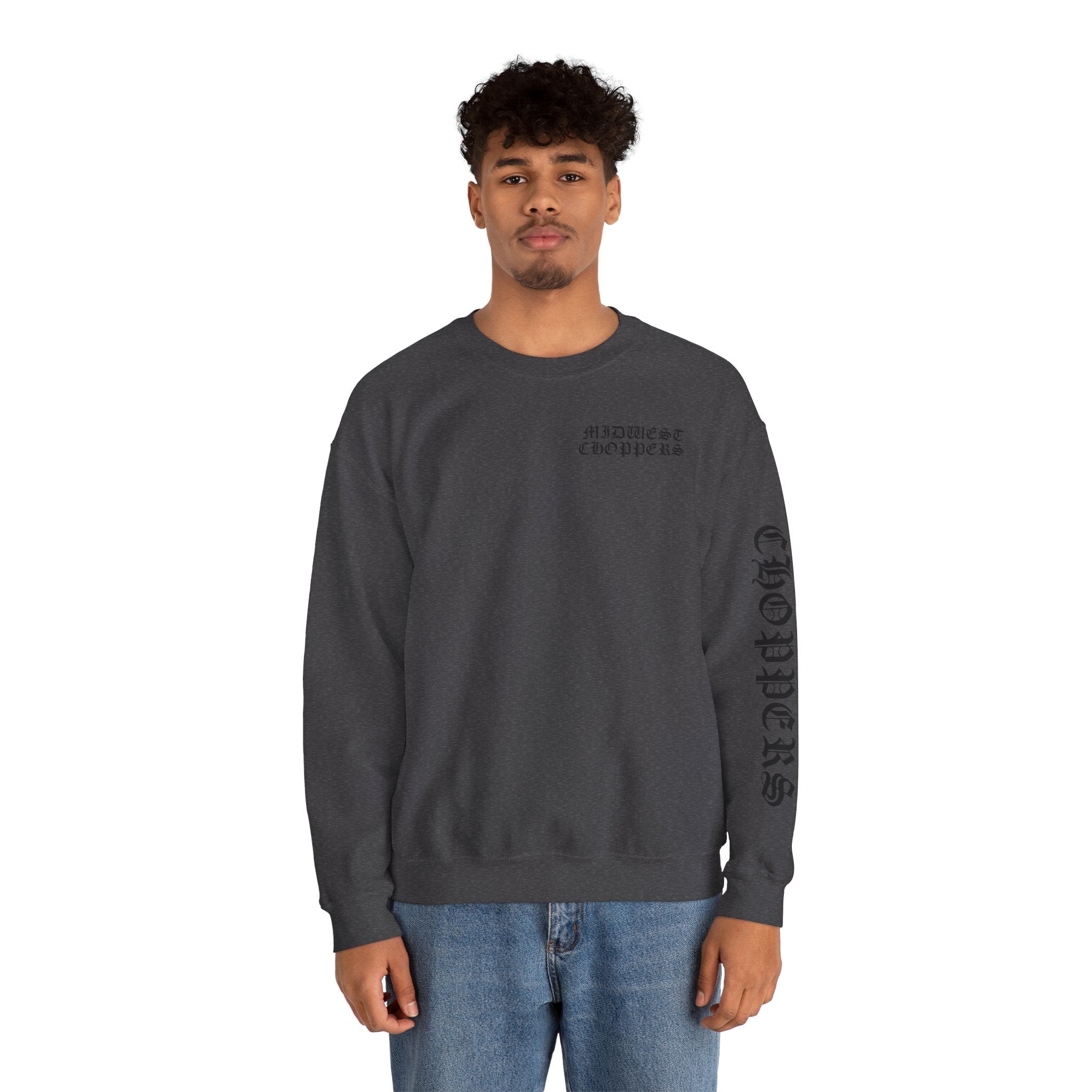 BLACK LABEL Unisex Heavy Blend™ Crewneck Sweatshirt