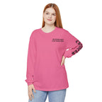 BLACK LABEL Unisex Garment-dyed Long Sleeve T-Shirt