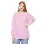WHITE LABEL Unisex Garment-dyed Long Sleeve T-Shirt