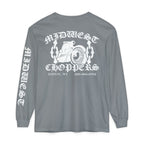 WHITE LABEL Unisex Garment-dyed Long Sleeve T-Shirt