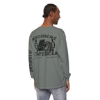 BLACK LABEL Unisex Garment-dyed Long Sleeve T-Shirt