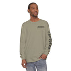 BLACK LABEL Unisex Garment-dyed Long Sleeve T-Shirt