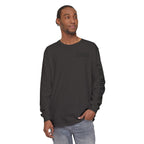 BLACK LABEL Unisex Garment-dyed Long Sleeve T-Shirt