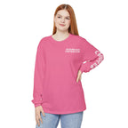 WHITE LABEL Unisex Garment-dyed Long Sleeve T-Shirt