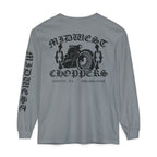 BLACK LABEL Unisex Garment-dyed Long Sleeve T-Shirt