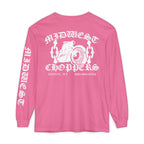 WHITE LABEL Unisex Garment-dyed Long Sleeve T-Shirt