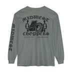 BLACK LABEL Unisex Garment-dyed Long Sleeve T-Shirt