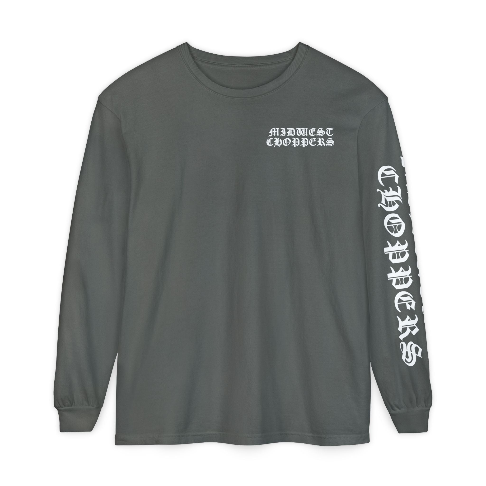 WHITE LABEL Unisex Garment-dyed Long Sleeve T-Shirt