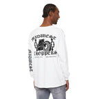 BLACK LABEL Unisex Garment-dyed Long Sleeve T-Shirt