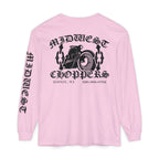 BLACK LABEL Unisex Garment-dyed Long Sleeve T-Shirt