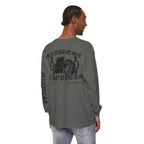 BLACK LABEL Unisex Garment-dyed Long Sleeve T-Shirt