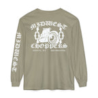 WHITE LABEL Unisex Garment-dyed Long Sleeve T-Shirt
