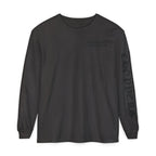 BLACK LABEL Unisex Garment-dyed Long Sleeve T-Shirt