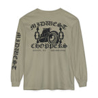 BLACK LABEL Unisex Garment-dyed Long Sleeve T-Shirt