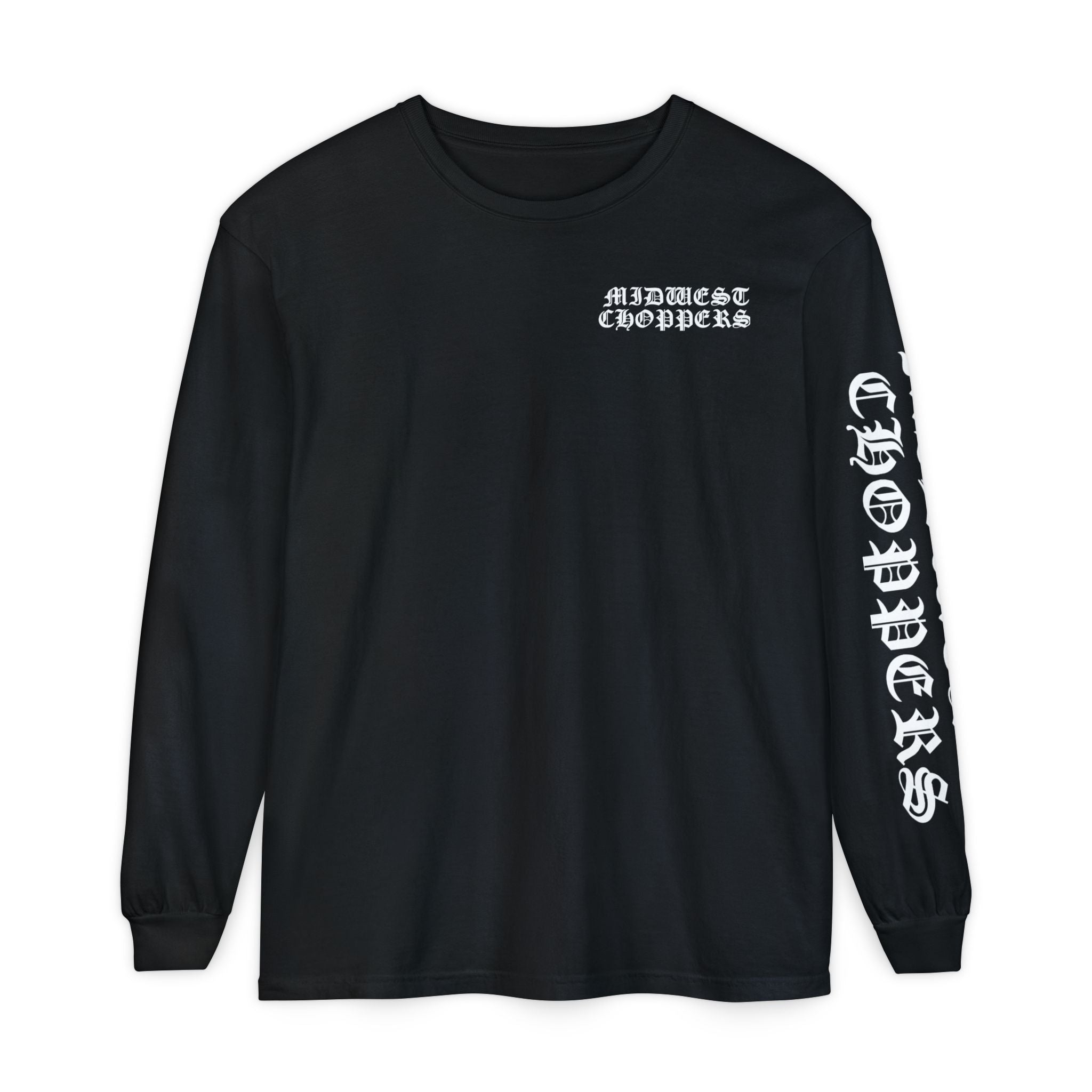 WHITE LABEL Unisex Garment-dyed Long Sleeve T-Shirt