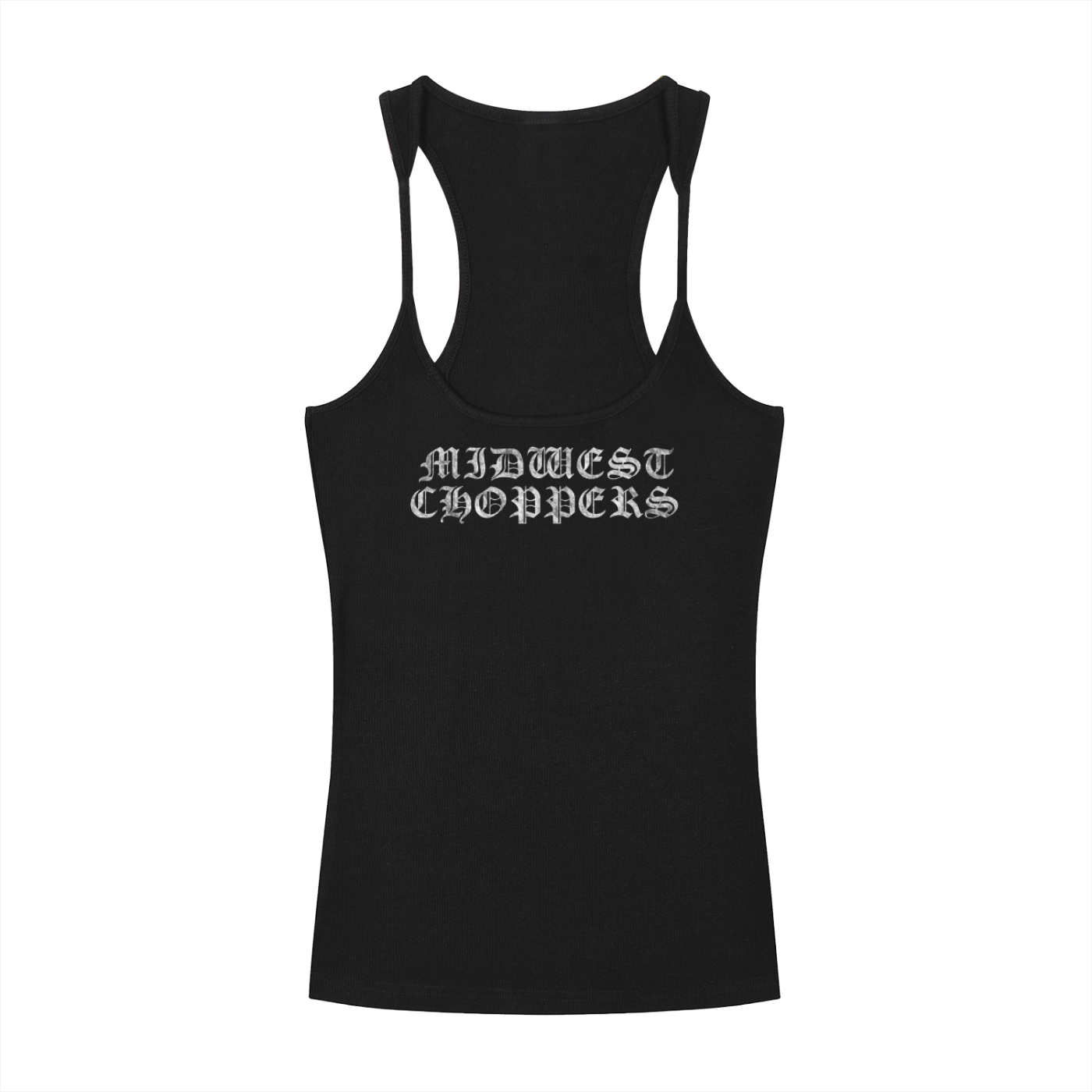 WHITE LABEL RAZOR BACK WOMENS TANK