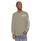 WHITE LABEL Unisex Garment-dyed Long Sleeve T-Shirt