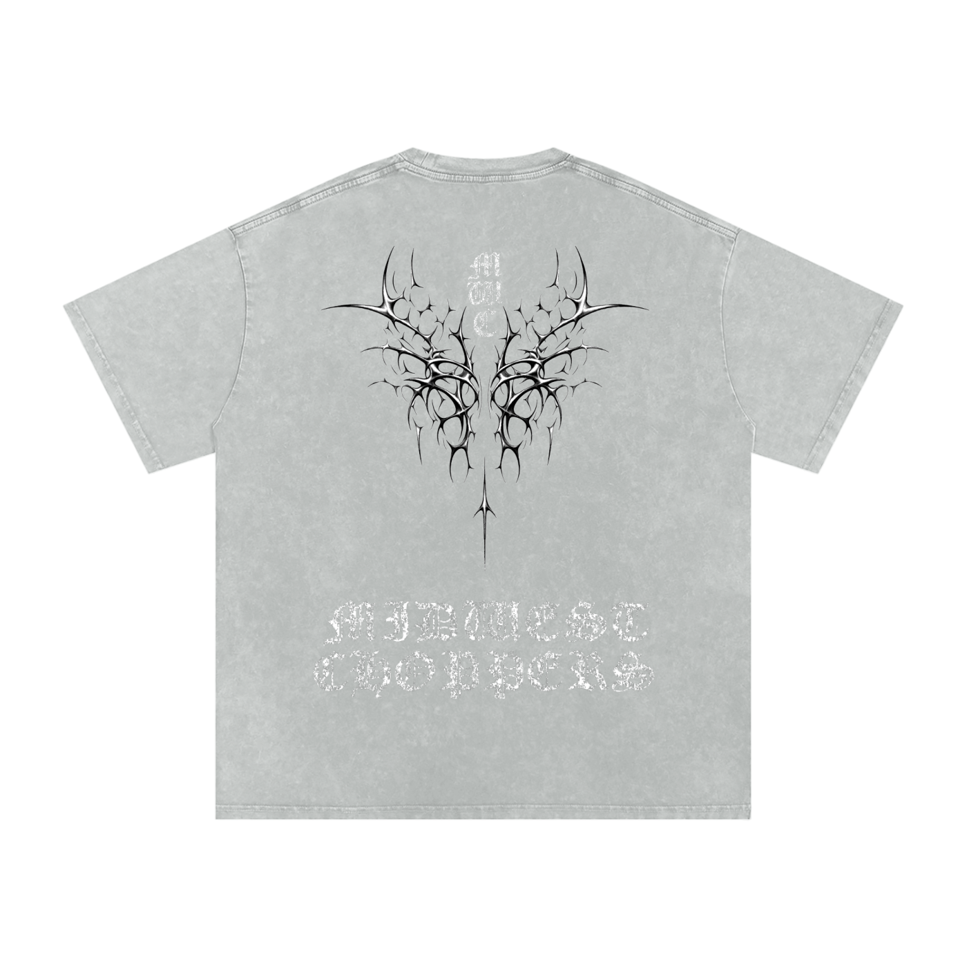 ACID WASH CENTER (MWC) GRUNGE BACK