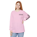 BLACK LABEL Unisex Garment-dyed Long Sleeve T-Shirt