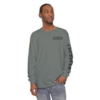 BLACK LABEL Unisex Garment-dyed Long Sleeve T-Shirt