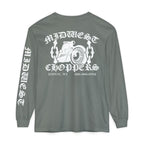 WHITE LABEL Unisex Garment-dyed Long Sleeve T-Shirt