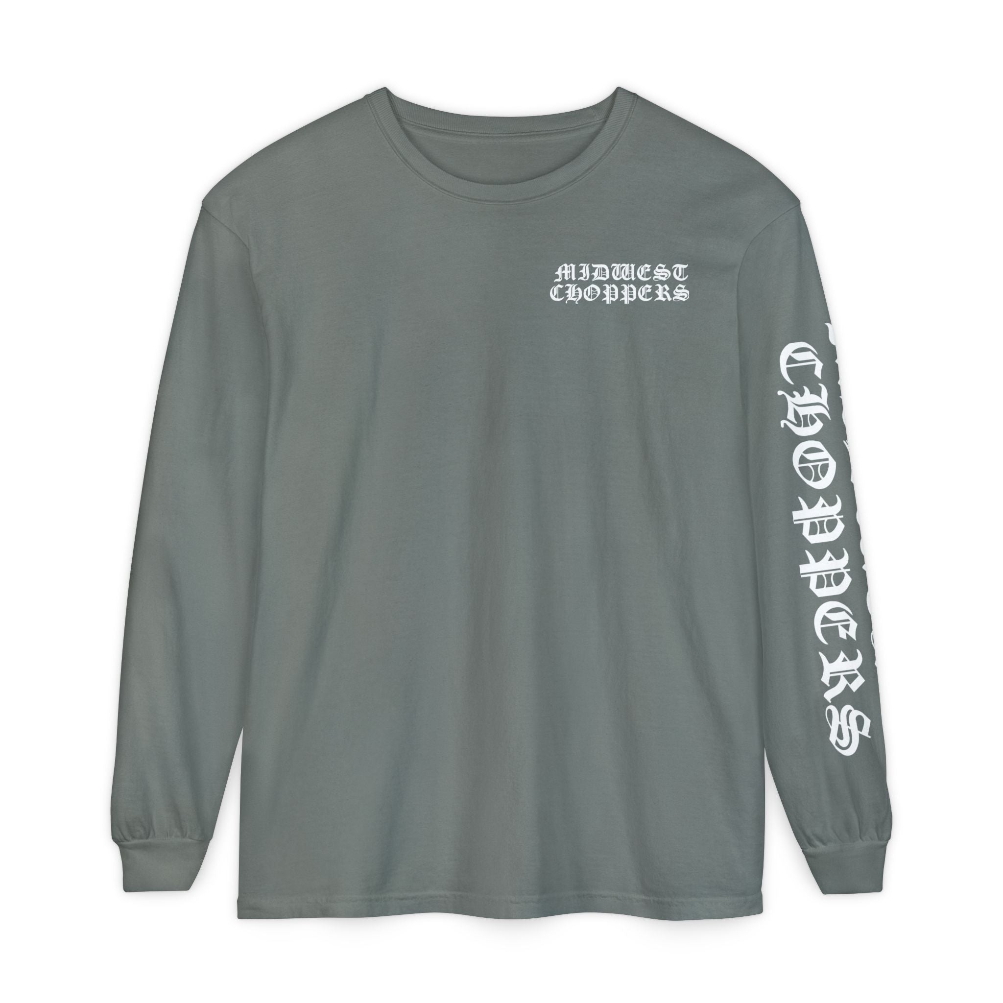 WHITE LABEL Unisex Garment-dyed Long Sleeve T-Shirt
