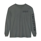 BLACK LABEL Unisex Garment-dyed Long Sleeve T-Shirt