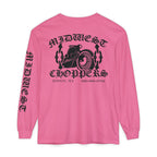 BLACK LABEL Unisex Garment-dyed Long Sleeve T-Shirt