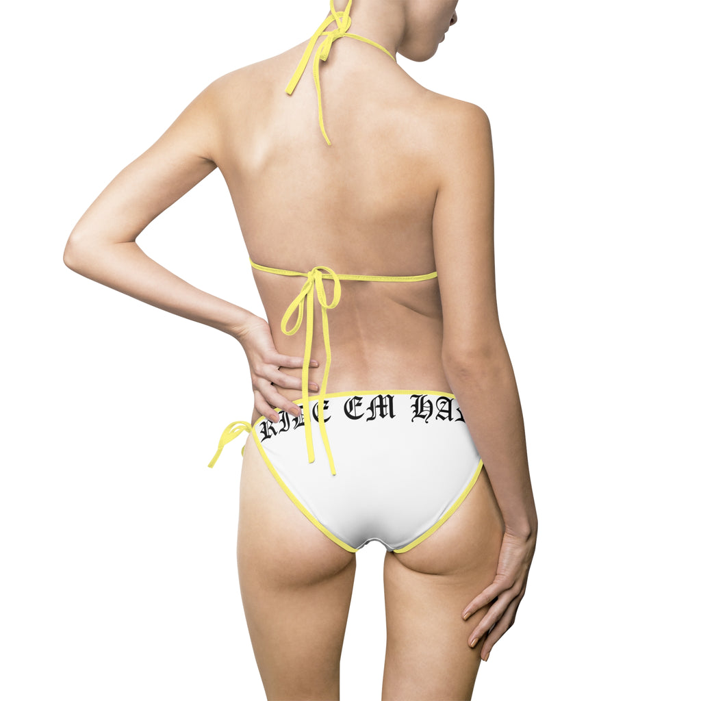 BLACK LABEL Women's Bikini Swimsuit (RIDE EM HARD)