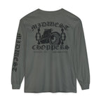 BLACK LABEL Unisex Garment-dyed Long Sleeve T-Shirt