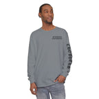 BLACK LABEL Unisex Garment-dyed Long Sleeve T-Shirt
