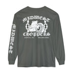 WHITE LABEL Unisex Garment-dyed Long Sleeve T-Shirt