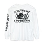 BLACK LABEL Unisex Garment-dyed Long Sleeve T-Shirt