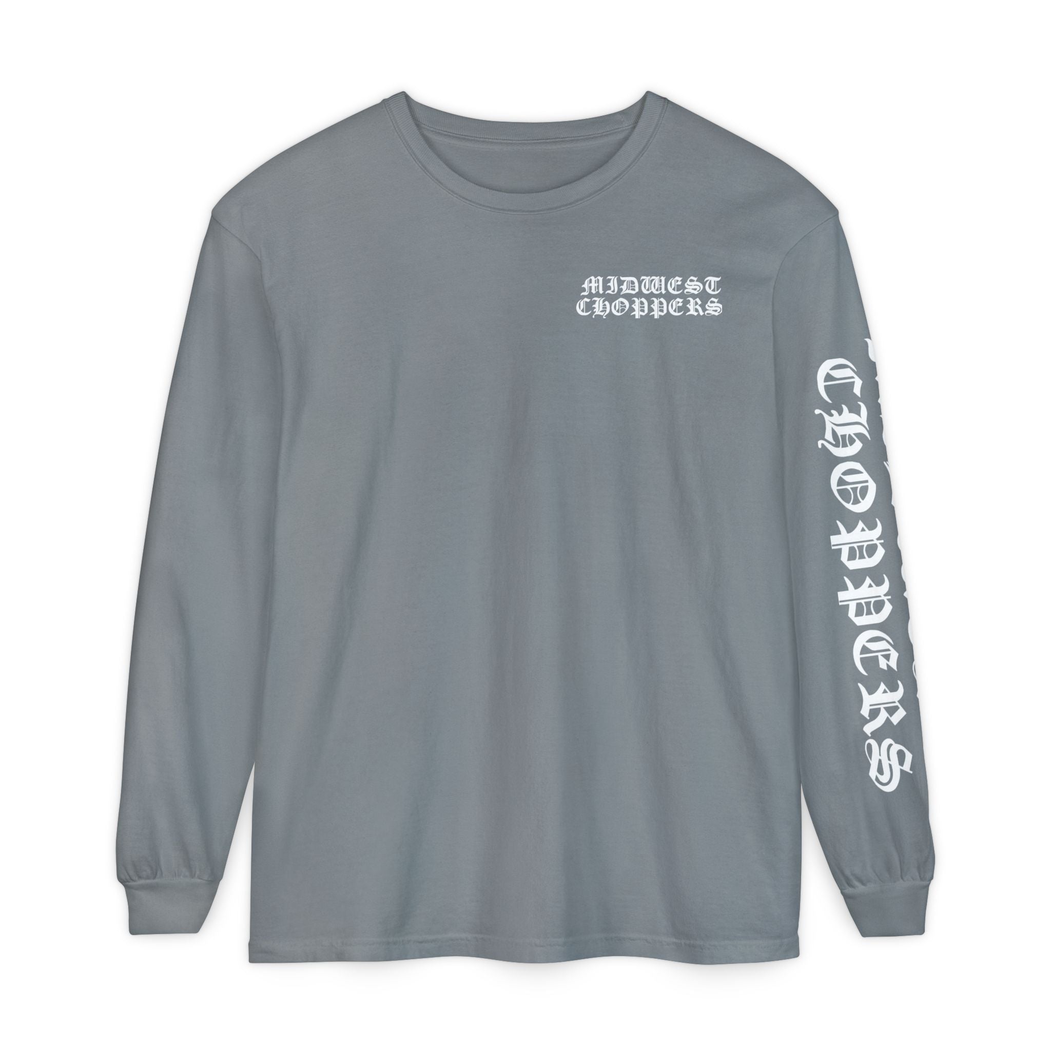 WHITE LABEL Unisex Garment-dyed Long Sleeve T-Shirt