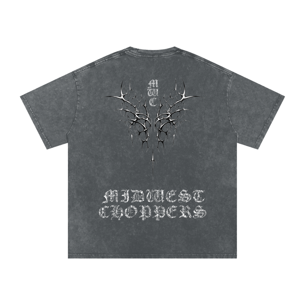 ACID WASH CENTER (MWC) GRUNGE BACK