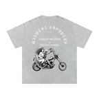 CHOPPED OUT BIKES AND BRA-LESS WOMEN ACID WASH CENTER (MWC)
